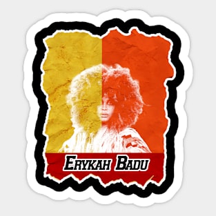 Erykah Badu Sticker